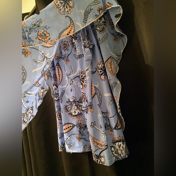 Notations M flowing floral top - Picture 5 of 10